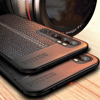 

Leather Case For Xiaomi MI Note 10 Case Cover Luxury Bumper Silicone Case on For Xiaomi MI Note 10 Pro MI CC9 Pro Cover Funda