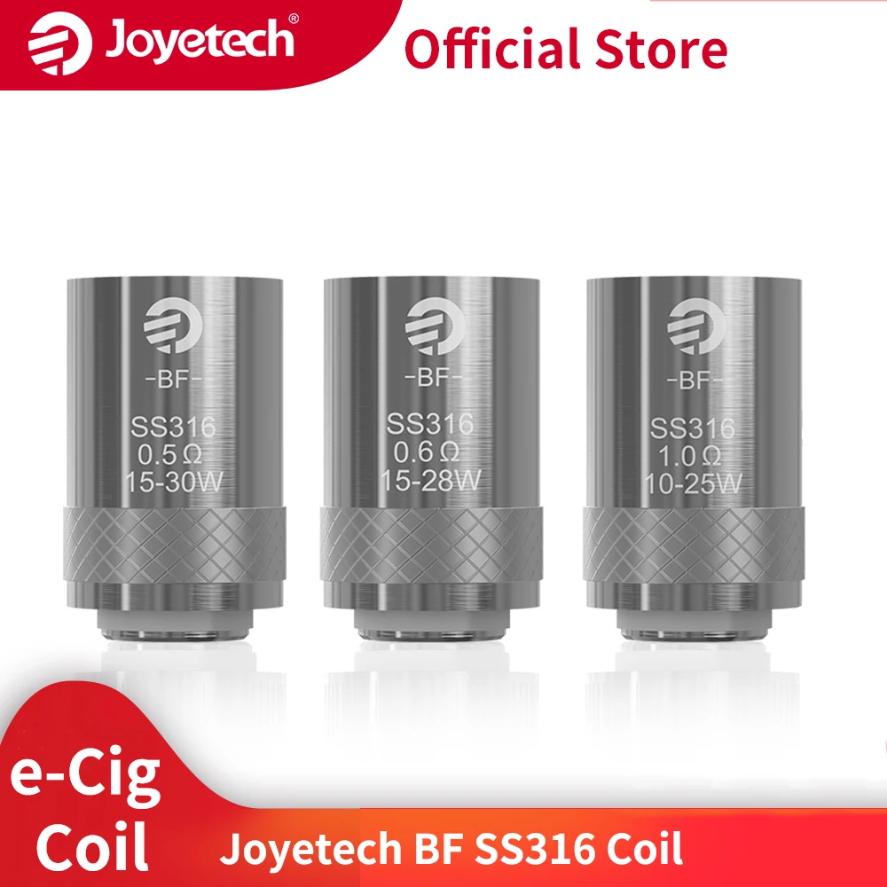 [Ру/ФР/ИСП] Оригинальный Joyetech BF SS316 головка 0. 5ом/0.6ohm/1.0ohm замена катушки для CUBIS/эго