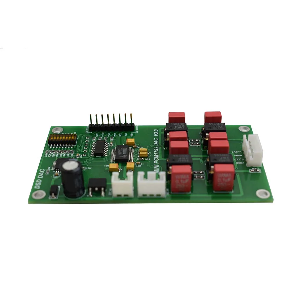Lusya HIFI PCM1792 DSD DAC аудио декодер собранная плата 24 бит 192 кГц Поддержка двойной параллельный режим T0092