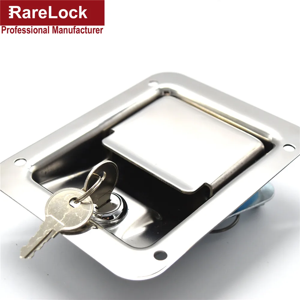 Stainless Handle Lock for RV Yacht Boat Truck Bus Door Hardware Rarelock MMS223 dddoor