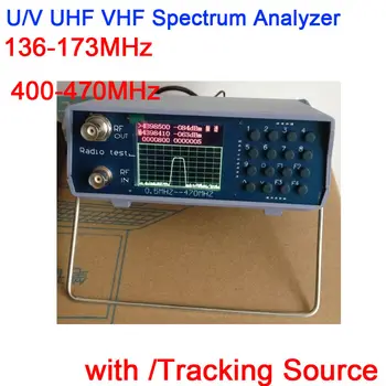 

36-173MHz/400-470MHz U/V UHF VHF Dual Band Spectrum Analyzer w/Tracking Source