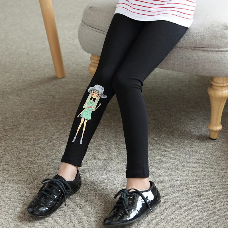 Girls Pants Kids Pants Girls Trousers Thin Leggings Spring Autumn 3-12 Years Girls