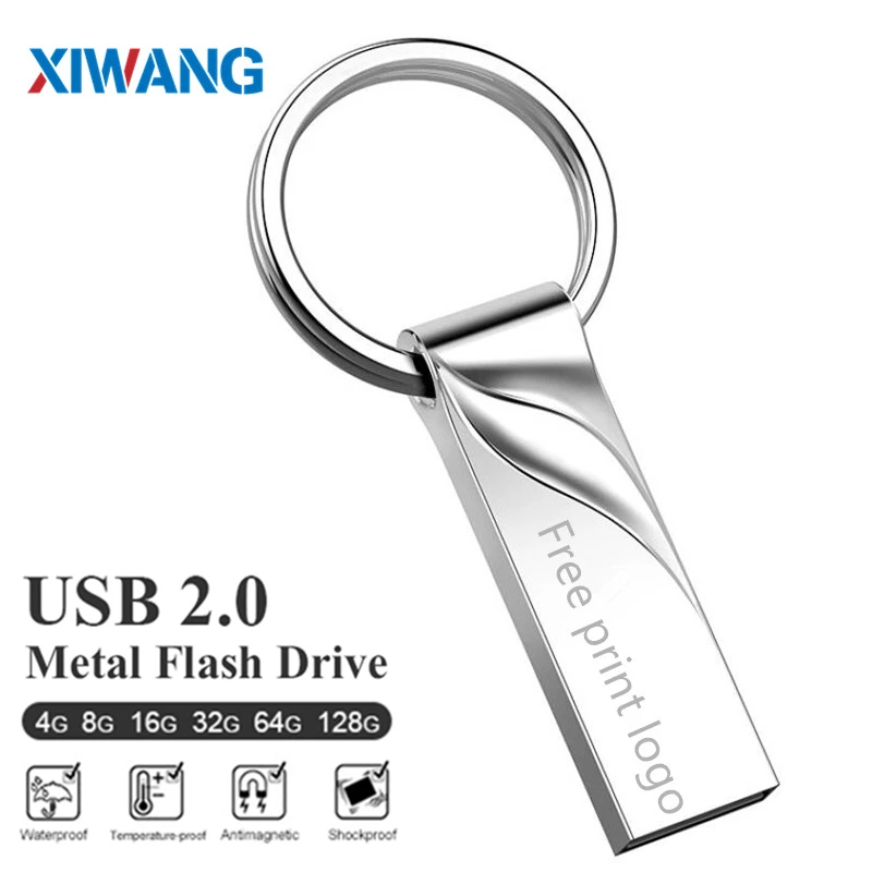 

Pendrive 128GB flash drive usb 2.0 64GB 32GB memory stick 16GB 8GB 4GB cle usb pen drive waterproof flash disk Free Custom Logo