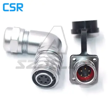 

WEIPU SF1214P/SF1213S 6 Pin Waterproof Connector Female Plug Automotive Wire Connectors IP67