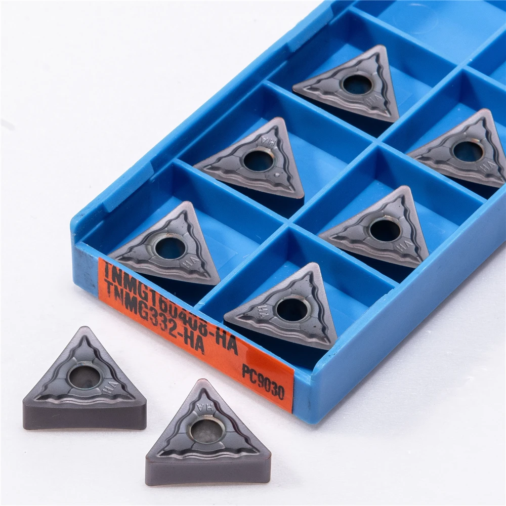 TNMG160404 HA PC9030 TNMG160408-EF YBG205 CNC Lathe Part TNMG 160404 160408 Turning Tool Carbide Insert Blade Wear-resistant carbide turning tool lathe turning tool carbide inserts turning tool carbide cutting tool carbide lathe tool