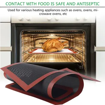 

Non-Stick Baking Oven Sheet Liner for Cookie Bread Biscuits Practical Design Home Kitchen Baking Tools Silicone Baking Mat