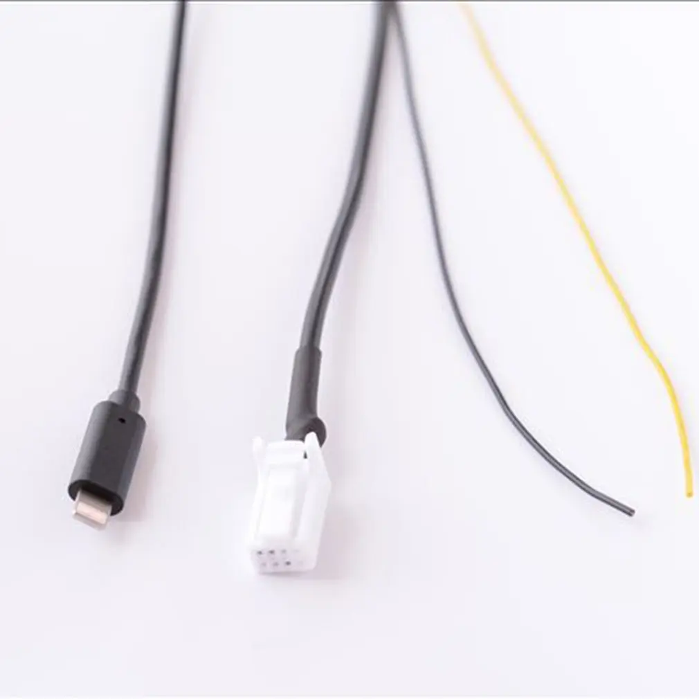 Аудио кабель для Subaru Кларион 8PIN AUX линия для iPnone7/8/X Аудио Кабель