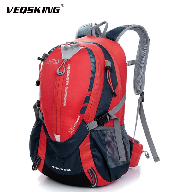 25L Outdoor Sport Climbing Backpack,Waterproof Nylon Bicycle Riding Camping Hiking Backpack