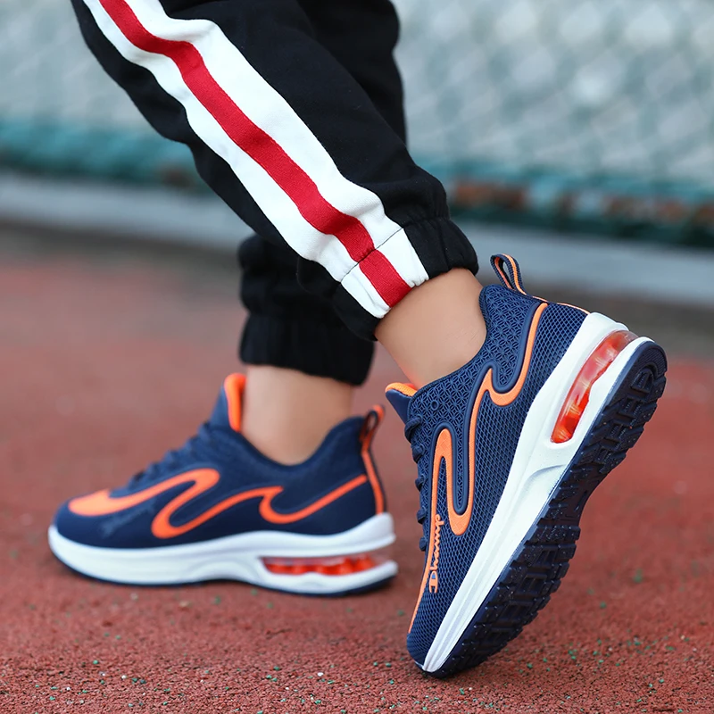 Hot Boy Kids Sport Running Shoes Cushioning Children School Brand Sport Shoes Top Quality Youth Designer Sneakers Boys Shoe