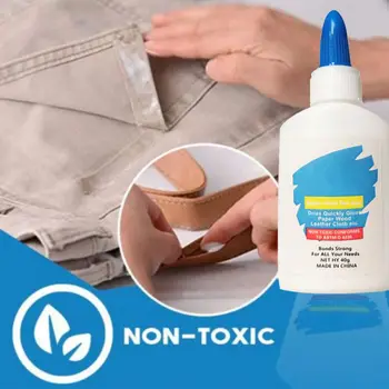 

40g Clothing Repair Glue Quickly Secure Stitch Liquid Sewing Solution Kit No Sew Glue Fast Tack No Sew Glue Liquld