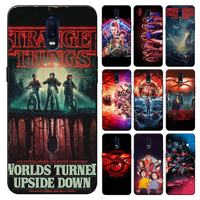

stranger things Phone Case For oneplus one plus 7 pro 7 6 6t 5t Soft silicone Cover