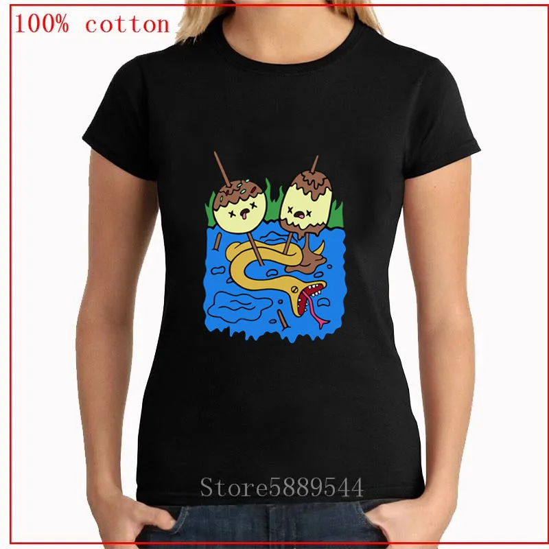 Новый дизайн футболка принцессы с бублгумом рок женская принтом змеи брендовая