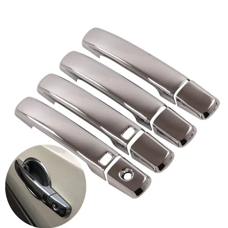For Nissan Qashqai j10 2007-2013 Chrome Car Door Handle Cover Stickers