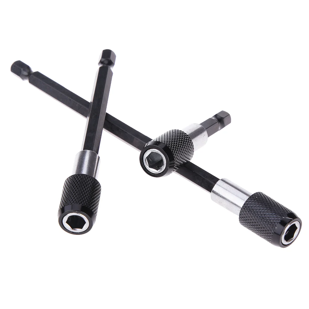 1/4 Inch Hex Shank Quick Release Screwdriver Bit Holder Extension Bar 60mm 100mm 150mm