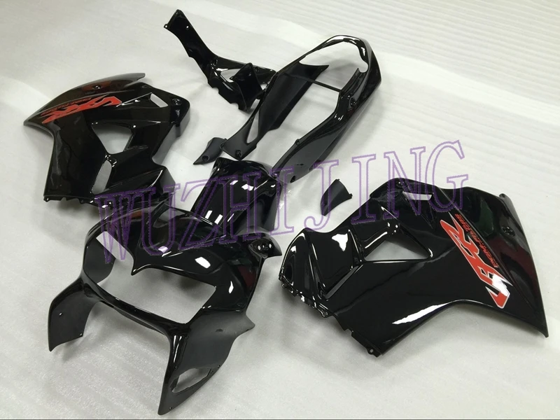 Пластик Обтекатели для Honda VFR800 1999 Обтекатели VFR800 1999 глянцевый черный обтекатель Наборы VFR 800 1998-2001