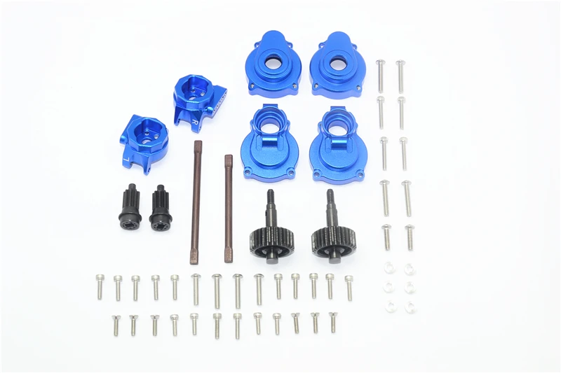 

GPM TRAXXAS TRX4 aluminum alloy porous position rear C seat + rear cup (with rear drive shaft and internal gear) - suit