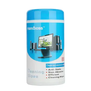 

88pcs per Bottle Soft Cleaning Wipes Decontamination for Laptop Monitor LCD TV Screen Lens Phone Screen Cleaning Wipes