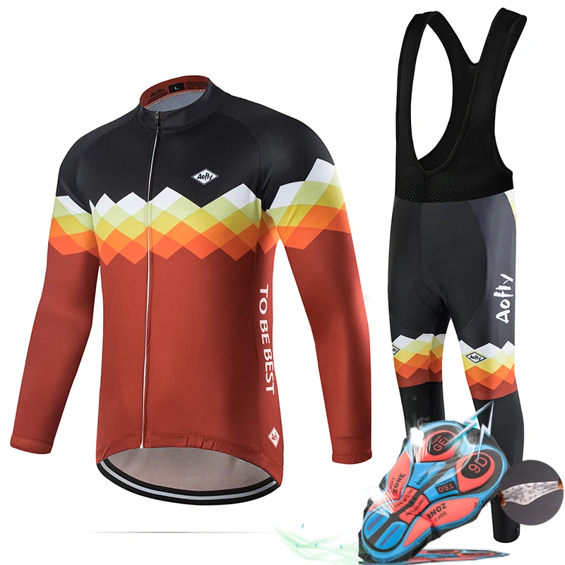Aofly велокофты Весна/Осень Одежда для велоспорта Ropa Ciclismo мужские длинные дышащие майки PRO TEAM тренировочные майки