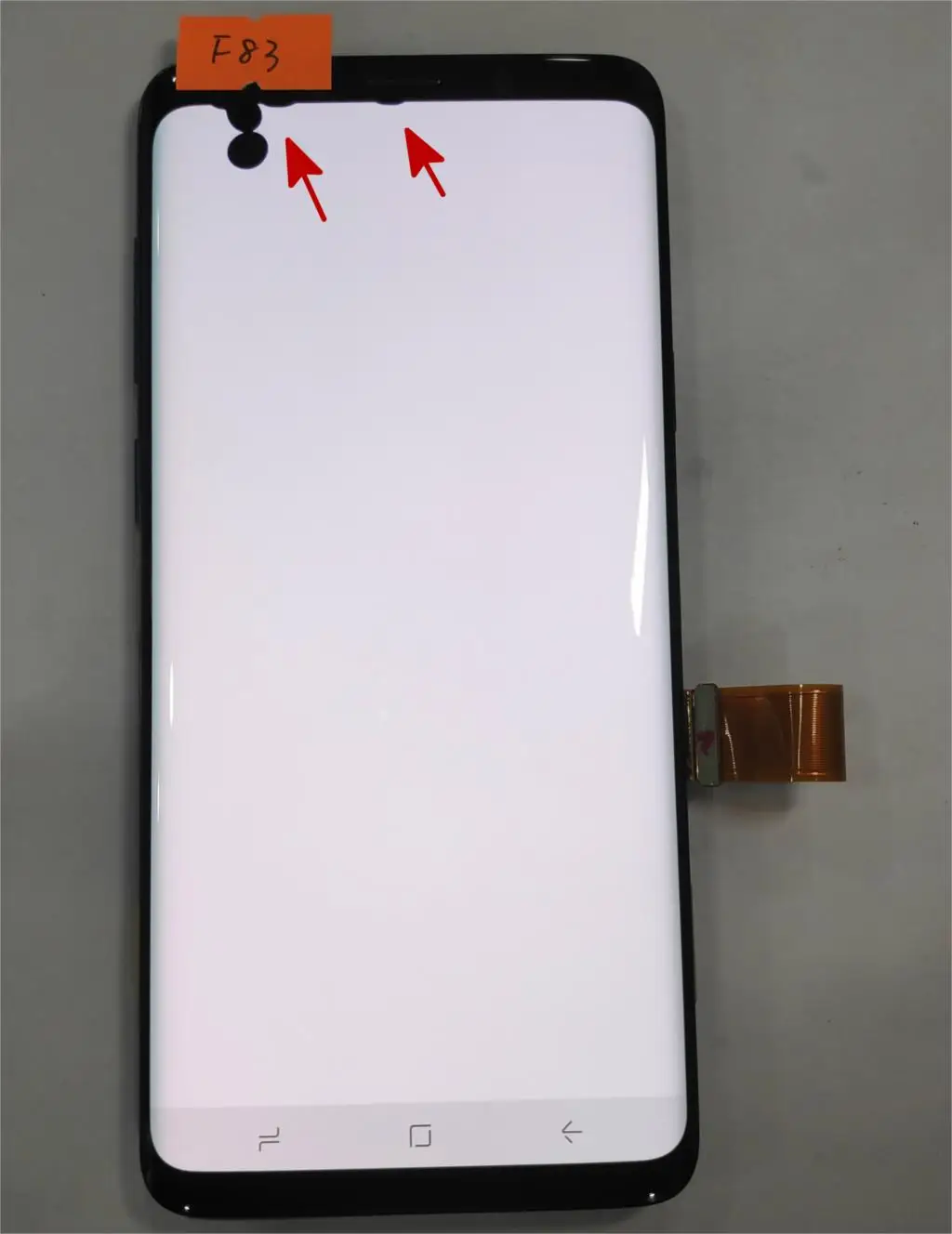 F83 Для samsung Galaxy S9 Plus G965F G965 ЖК-дисплей сенсорный экран дигитайзер дефект черное пятно Super AMOLED - Цвет: F83
