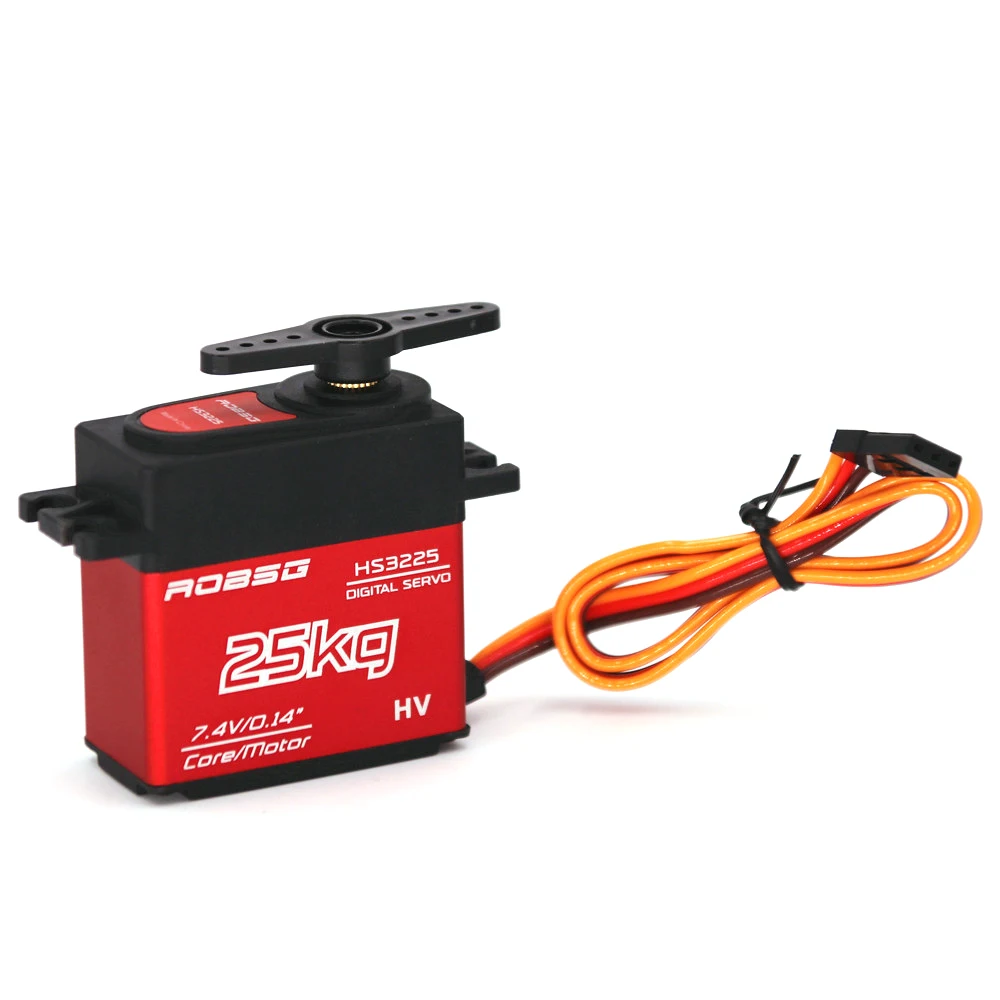 4 шт./лот HS3225 обновление Servo 25 кг полная металлическая передача цифровая Servo Baja Servo водонепроницаемый сервоблок для Rc Baja автомобилей