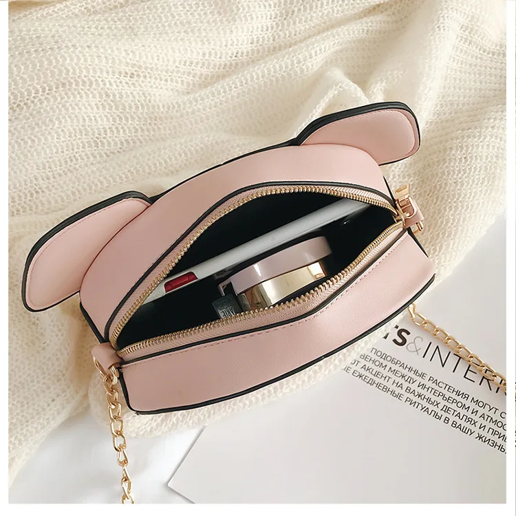 

2019 Pig Year Good Luck Handbag Adorkable Series Cute Cartoon Shoulder Oblique WOMEN'S Bag
