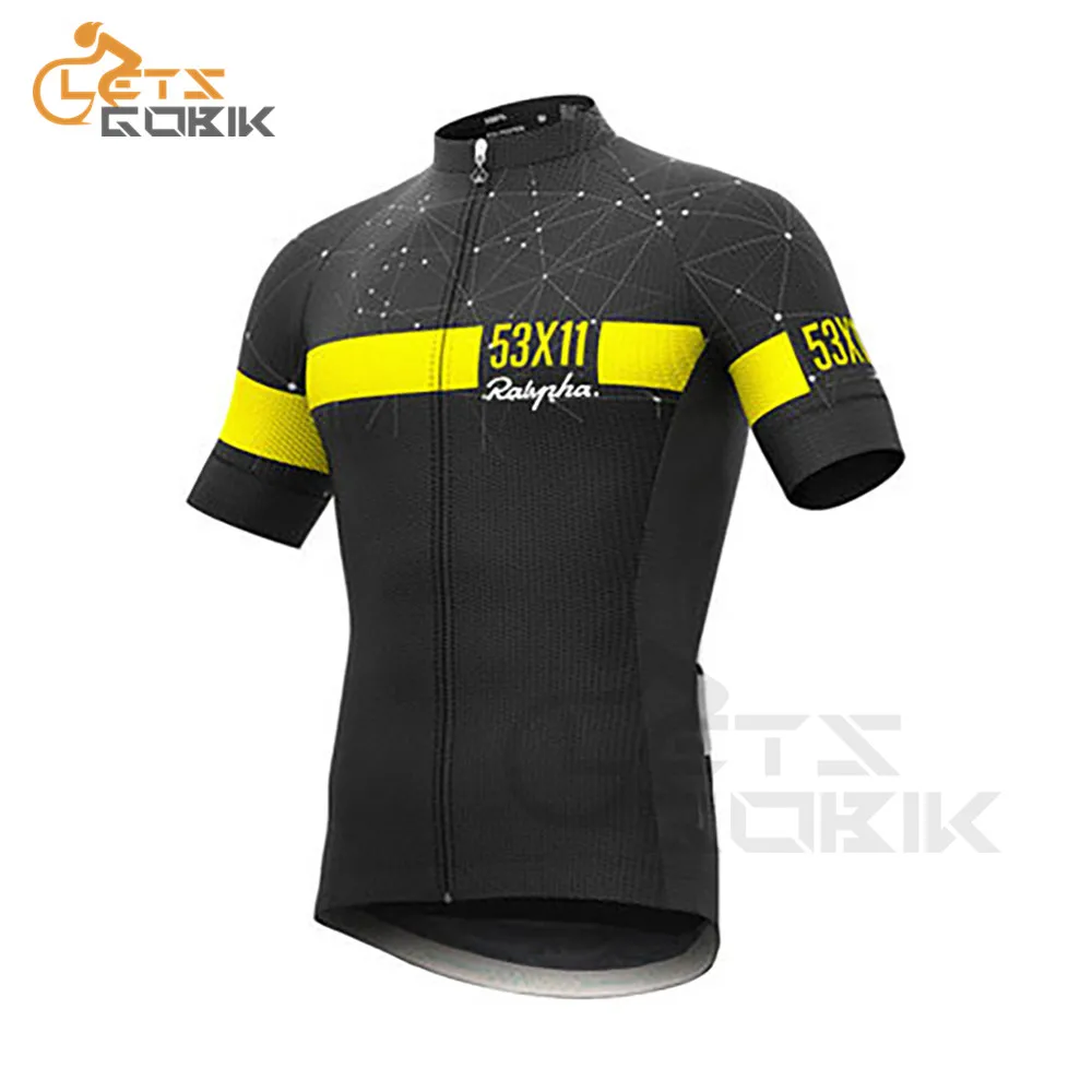 14 Ropa Ciclismo Hombre велосипедная одежда Pro короткий рукав Велоспорт Джерси дышащие летние шорты-комбинезон с для велоспорта велосипедные наборы - Цвет: 14