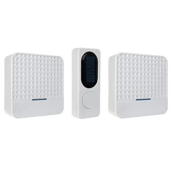 

Wireless Solar Doorbell Remote Wireless Doorbell Waterproof Doorbell LED Night Light Doorbell