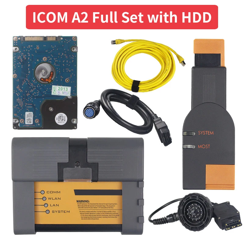 ICOM NEXT ICOM A2+ B+ C ICOM для BMW для Rolls-Royce для Mini Cooper wifi диагностический инструмент новейшее программное обеспечение v2019.12 инструмент для программирования - Цвет: A2 HDD Full Set