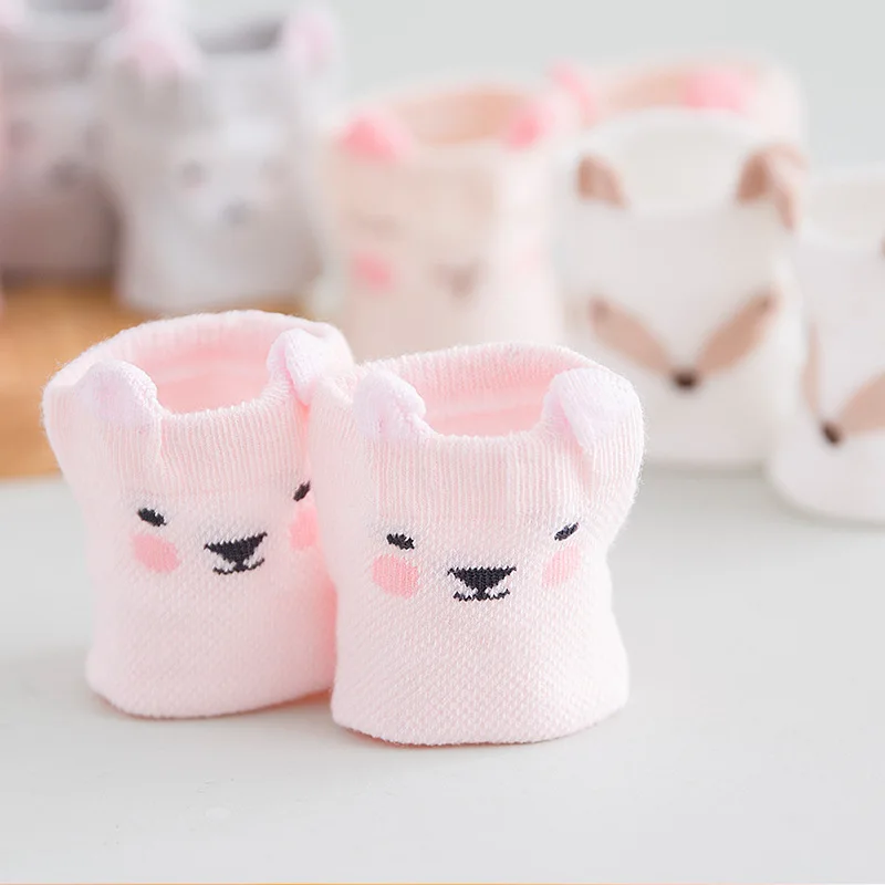 

Summer New Style Thin Children No-show Socks Cartoon Stereo Mesh Cotton Baby Socks Zhuji