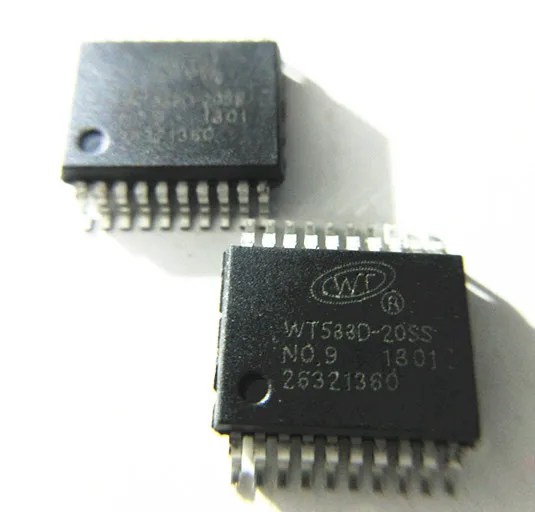 10 шт в упаковке, новая WT588D-20SS USB WT588D SSOP20