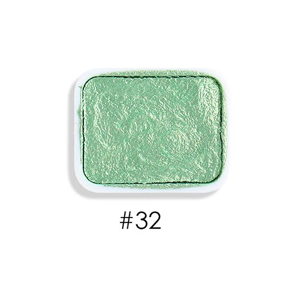Nail Art Pigment Glitter Set, Metallic-Aquarellfarbe, Chrompuder, Farbverlaufsmarmor-Effekt, schimmernde Maniküre – Detail 4