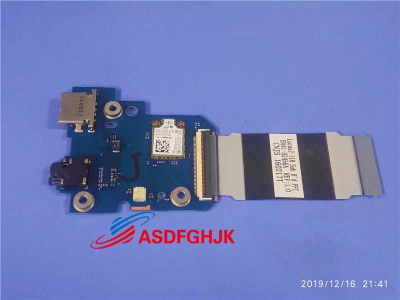 Натуральная кожа для Samsung Chromebook Xe500c13 аудиоразъем плата USB W/кабель Ba41-02469a BA92-15863A 100%