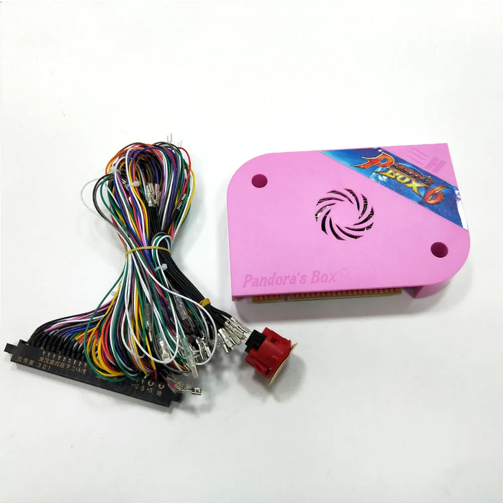 Pandora Box 6 1300 в 1 доска jamma Аркада pcb для аркадной машины может добавить