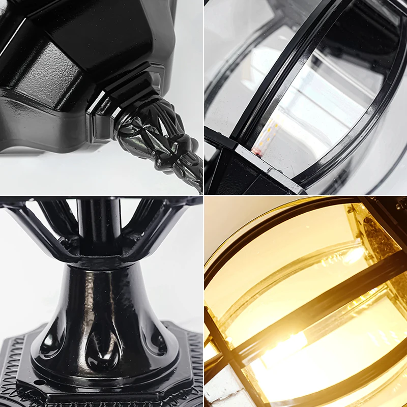 Post Lamp Simple Modern Outdoor Garden Garden Lamp Waterproof Outdoor Door Post Gate Wall Head Wall