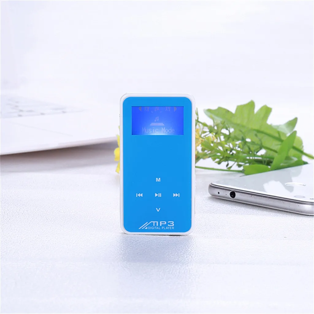 MP3 плеер черный Слот для карты microSD и fm-радио Портативный hifi без потерь звук воспроизводит аудио файлы в большом количестве форматов Plug and Play