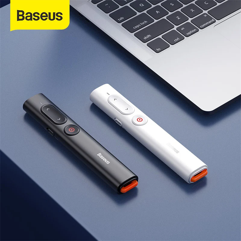 Wireless Presenter Usb-Laser-Pointer PPT Slide Remote-Control Baseus Projector with 