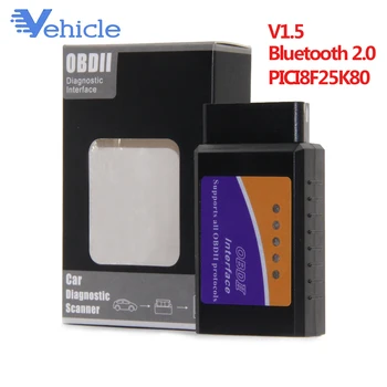 

ELM327 Bluetooth V1.5 Diagnostic Code OBD2 Car Diagnostic Tool Multiple ELM 327 Bluetooth For Android/Symbian OBDII Protocol