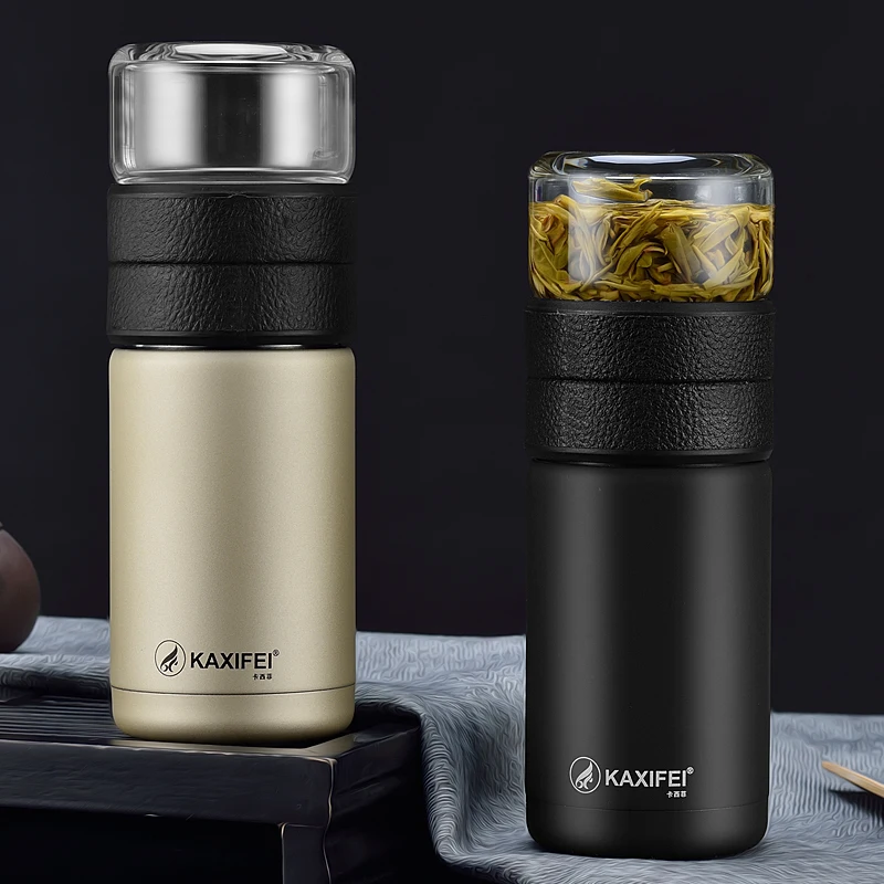 600 мл Термос из нержавеющей стали вакуумные чашки Термокружка со стеклом термос