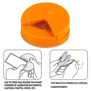 

High quality R4 Corner Rounder 4mm Paper Punch Card Photo Cutter Tool Craft Scrapbooking DIY Tool