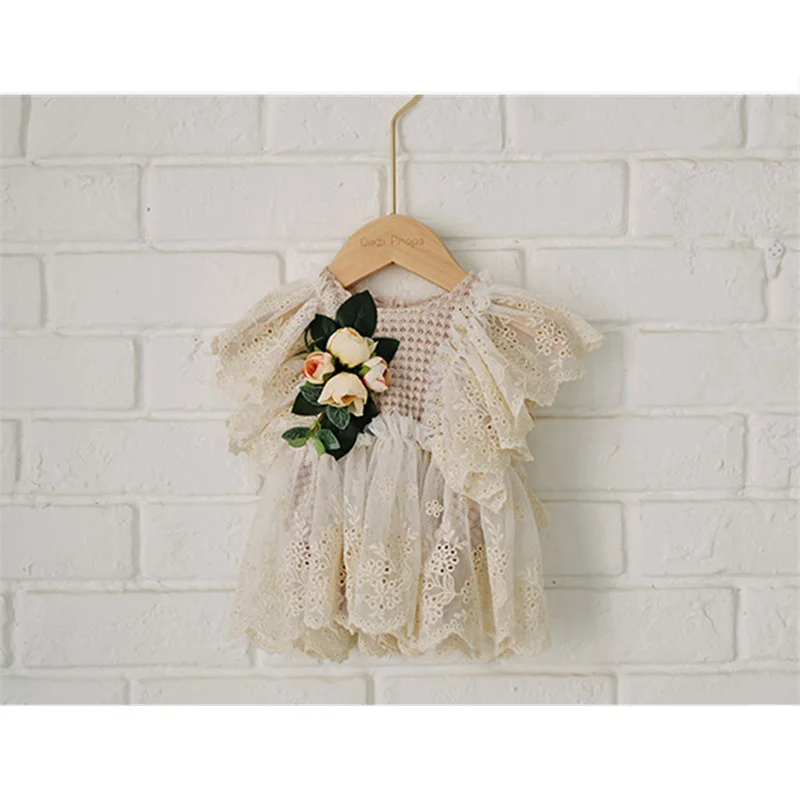 for 3.5kg newborn Детская одежда для фотосессии кружевная юбка с цветочным рисунком ручной работы наряд для фотосессии детей от 0 до 12 месяцев, студийный фон для девочек - Цвет: for 3.5kg newborn