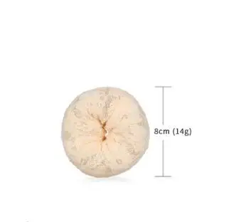 Beige 8cm 100 шт./партия, 4 размера, сделай сам, дамские простые быстросохнущие волосы, Пончик, Braiders, черный/коричневый/бежевый, кружевная булочка для волос, аксессуары для волос HA1225 - Цвет: Beige 8cm