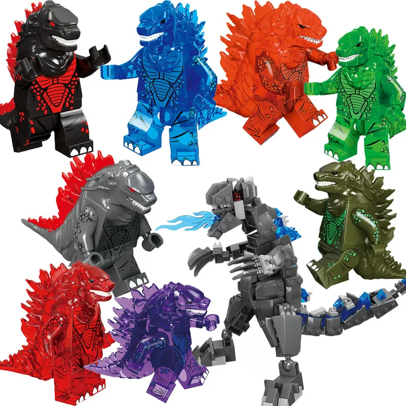 

Children'S Educational Assembly Building Blocks Toy Boy Intelligence Assembly Assembled Building Blocks Toy Godzilla 69400