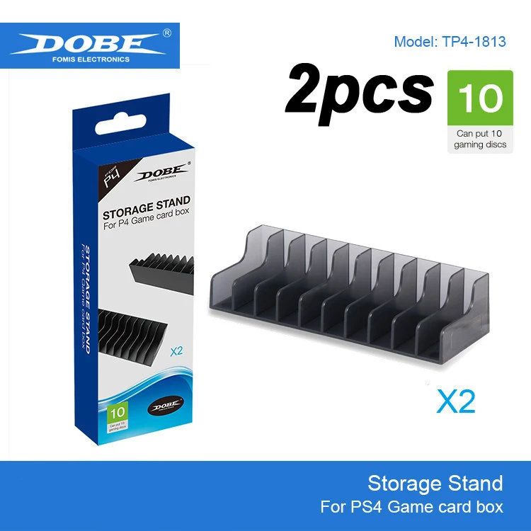 

For Ps4/ps4 Pro/slim Small Game Card Storage Stand Game Accessories Game Card Box 2pcs/lot Cd Stand Cd Disks Storage Stand
