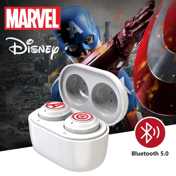 

The Avengers TWS Wireless Earphones Bluetooth 5.0 Marvel Spider Iron Man Earbuds Wireless Stereo Bluetooth Earphone Headset