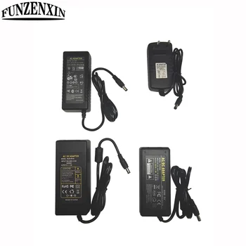 

Led Driver Adapter Switch Power Supply AC110V-220V To DC5V/12V Transformer Plastic Shell SMPS UK US AU EU