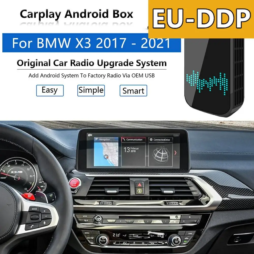 

Автомагнитола для BMW X3 2018-2021, USB, Wi-Fi, зеркальное соединение