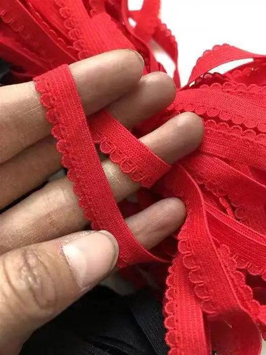 Stretch Elastic Lace Ribbon 10 Meters 9mm for Lingerie Underwear Sewing lace fabric,lace ribbon,lace garment accessories,lace sewing supplies,lace accessories,lace sewing accessories