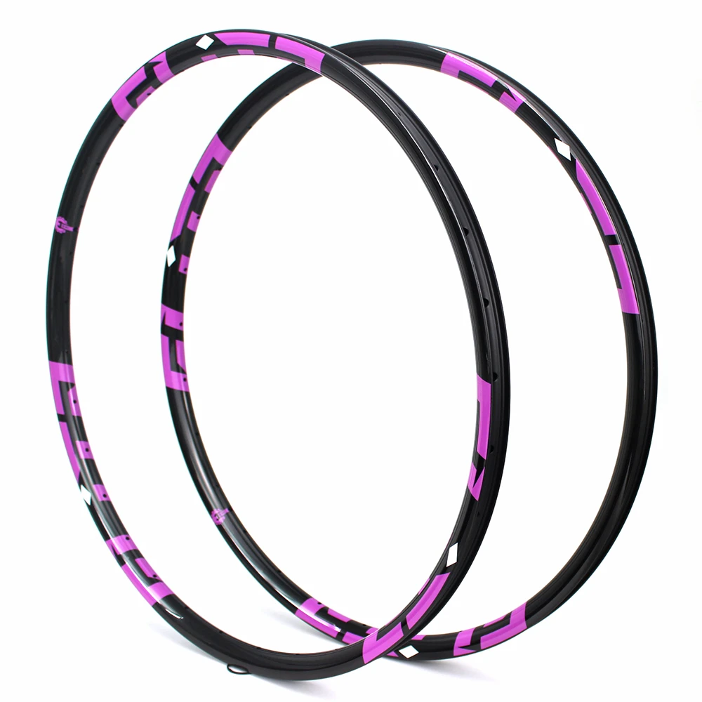 Комплект колес для горного велосипеда ELITEWHEELS 270g Only 29er карбоновый обод 28 32 36H 27*23 мм