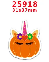 25918 30 шт. плоское украшение из смолы Единорог смолы pr26185 - Цвет: 25918