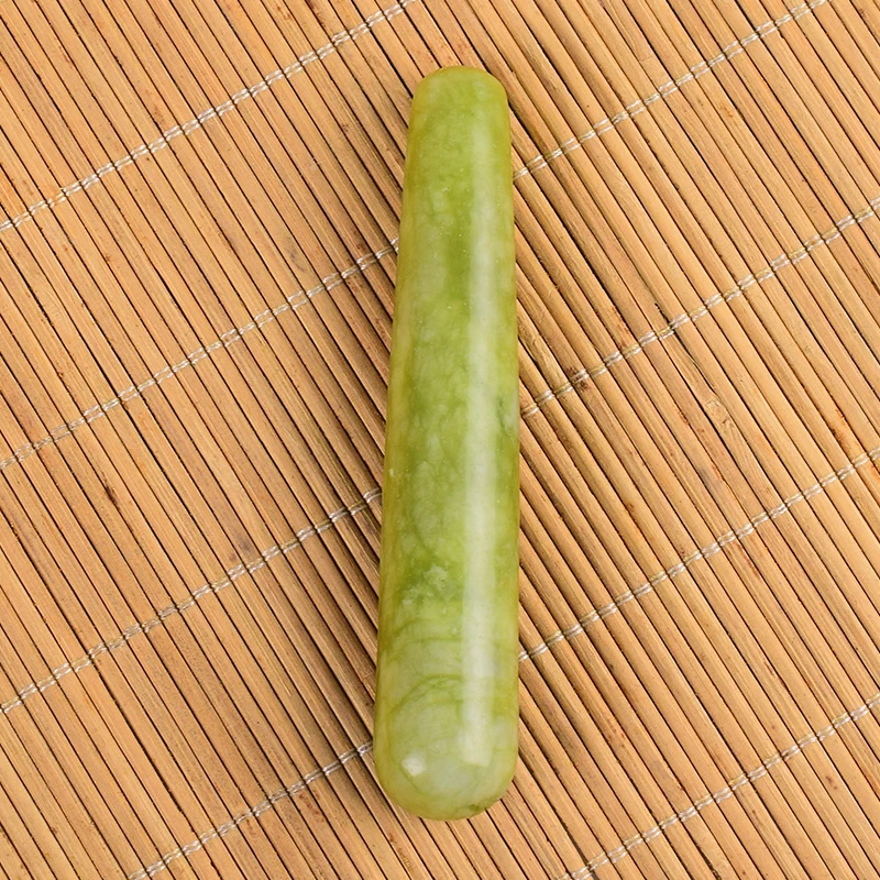 Helu Jade Massage Wand Gua sha Tool Eye Health Care Acupoint Pen Natural Massager Face Body Meridian acupuncture point Yoni |